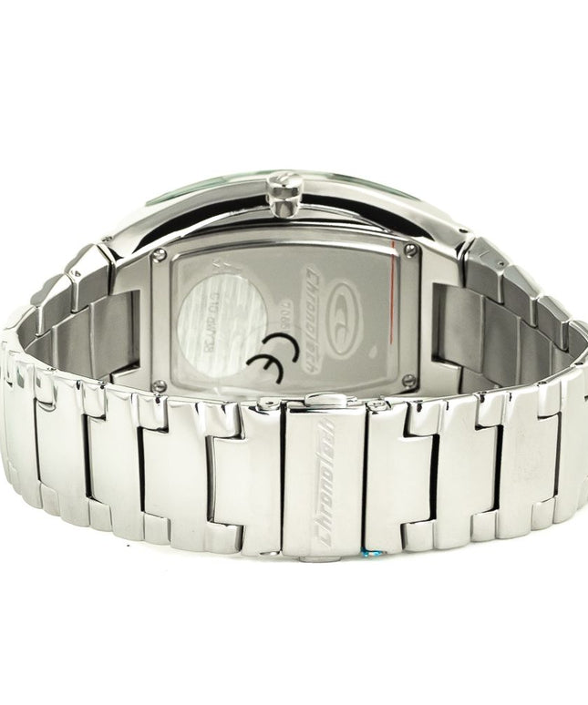 Chronotech Silver Stainless Steel Watch