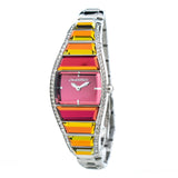 Chronotech Silver Stainless Steel Watch
