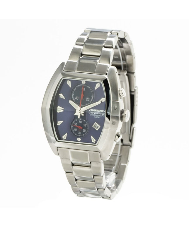 Chronotech Silver Stainless Steel Watch