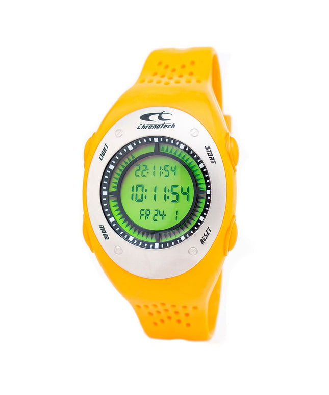 Chronotech Orange Rubber Watch