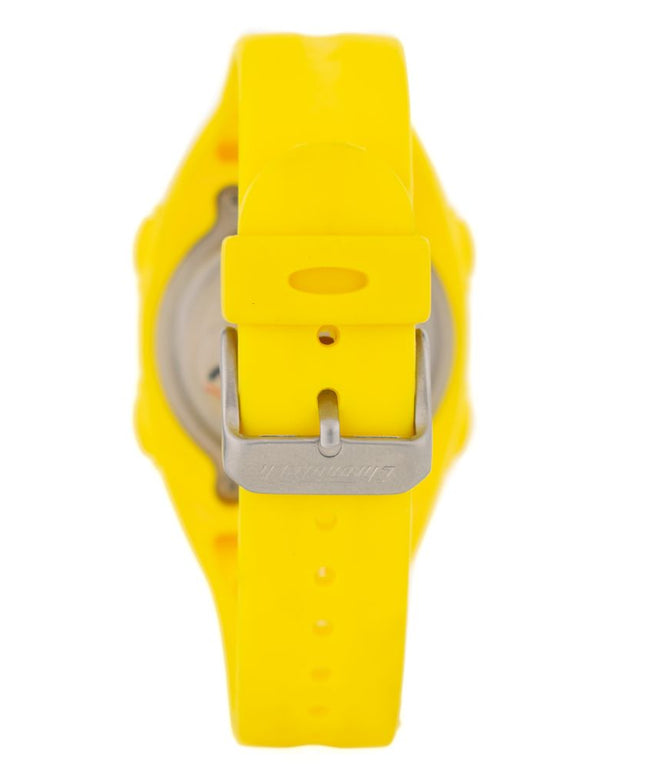 Chronotech Yellow Rubber Watch