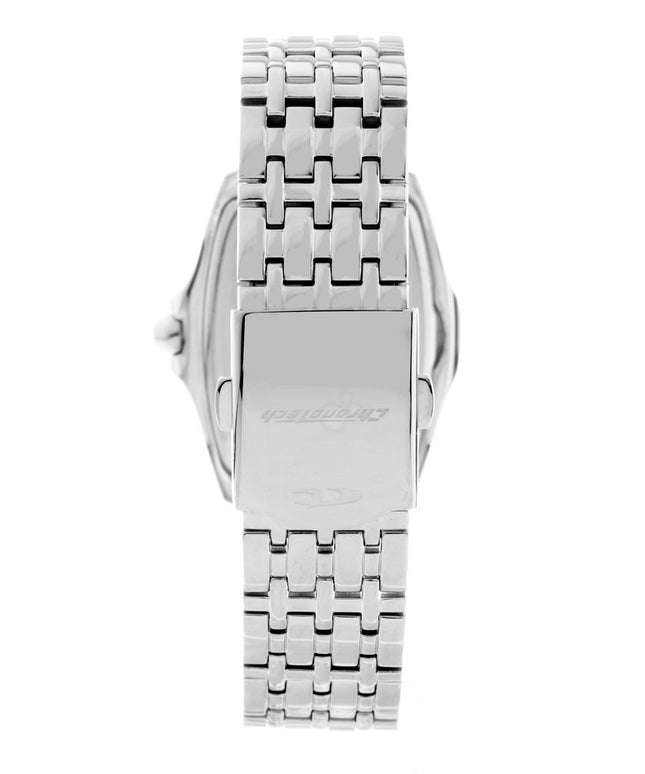 Chronotech Silver Stainless Steel Watch