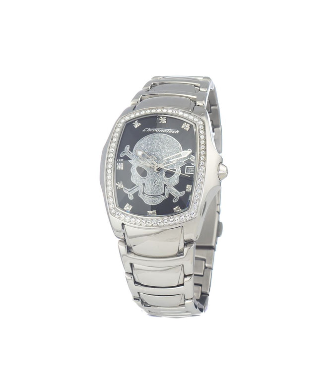 Chronotech Silver Stainless Steel Watch