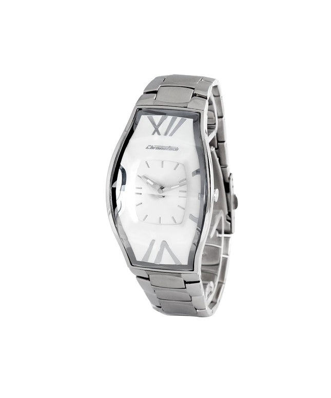 Chronotech Silver Stainless Steel Watch