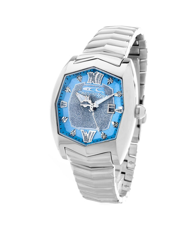 Chronotech Silver Stainless Steel Watch