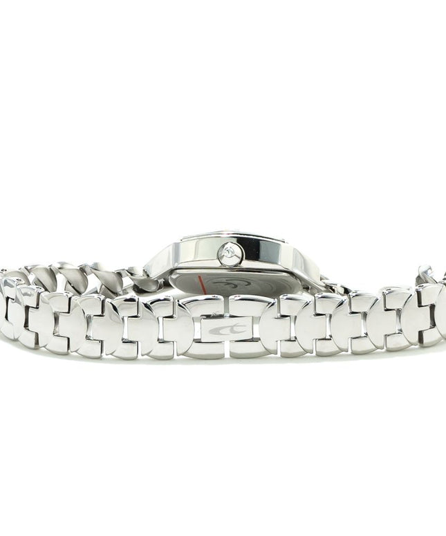 Chronotech Silver Stainless Steel Watch