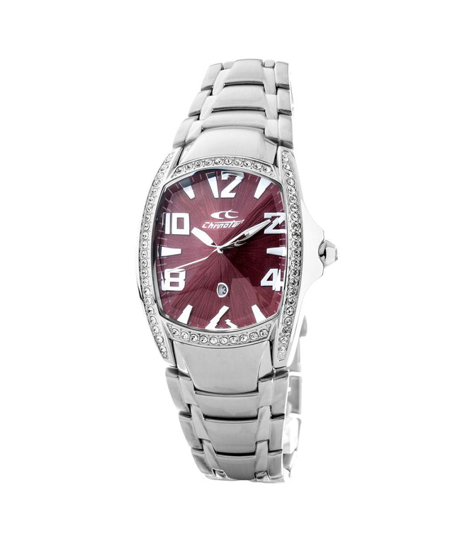 Chronotech Silver Stainless Steel Watch