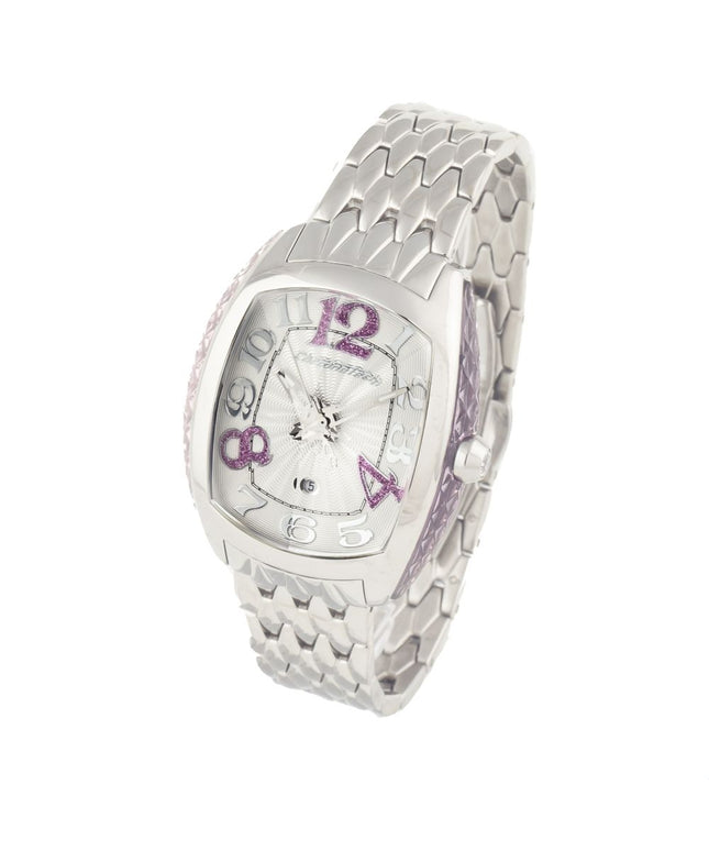 Chronotech Silver Stainless Steel Watch