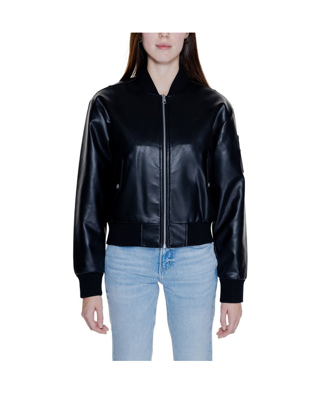 Calvin Klein Jeans Black Polyethylene Jackets & Coat