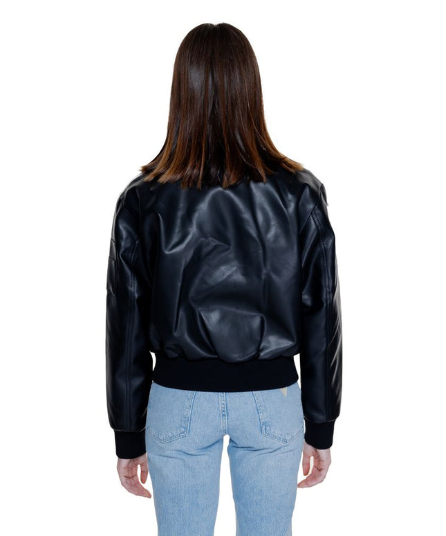 Calvin Klein Jeans Black Polyethylene Jackets & Coat