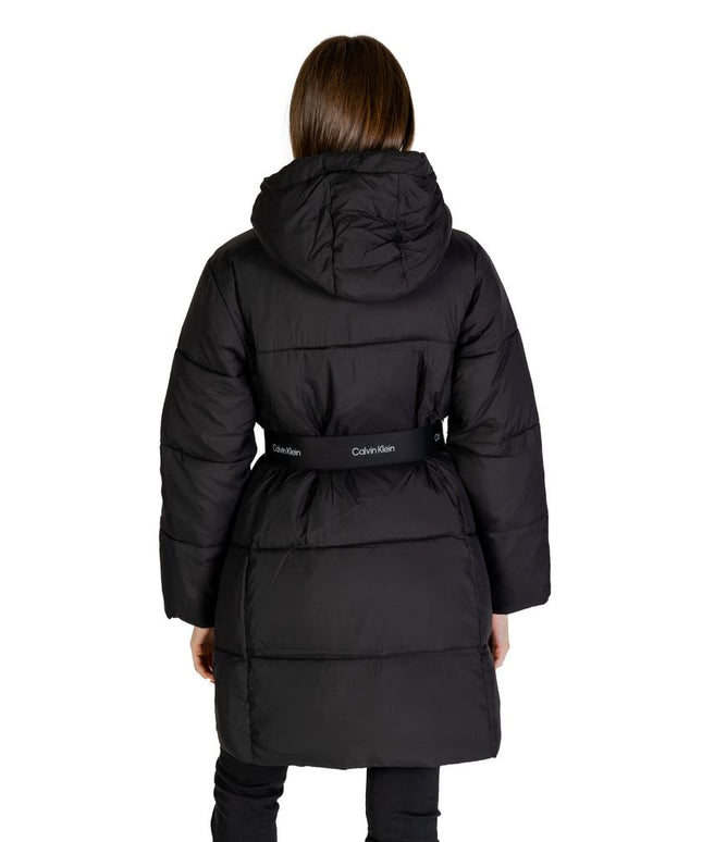Calvin Klein Jeans Black Nylon Jackets & Coat