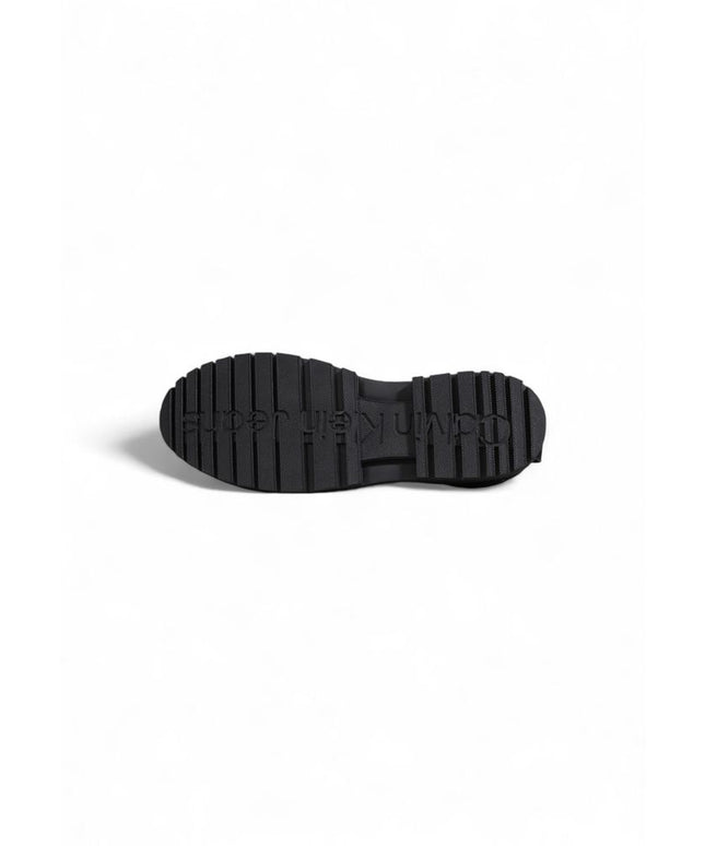 Calvin Klein Jeans Black Suede Leather Oxfords And Derby