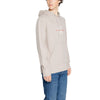 Calvin Klein Jeans Beige Recycled Cotton Hoody