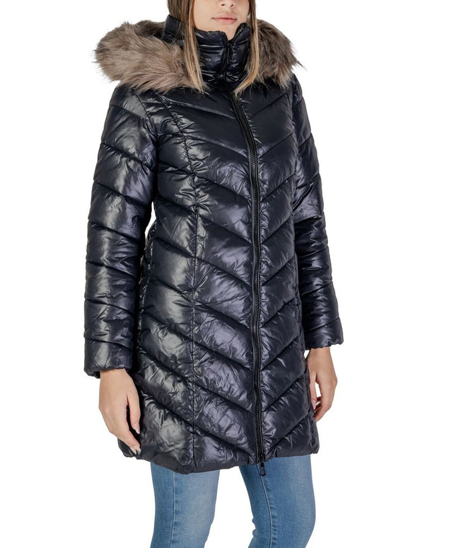 Only Black Polyamide Jackets & Coat