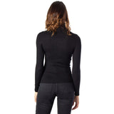 Only Black Viscose Turtleneck