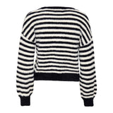 Only Black And White Marabou Sportswear