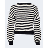 Only Black And White Marabou Sportswear