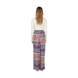 Only Multicolor Recycled Polyester Casual Pants