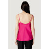 Vila Clothes Pink Polyester Tank Top