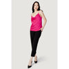 Vila Clothes Pink Polyester Tank Top