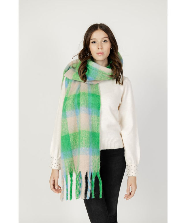 Only Green Polyester Scarf