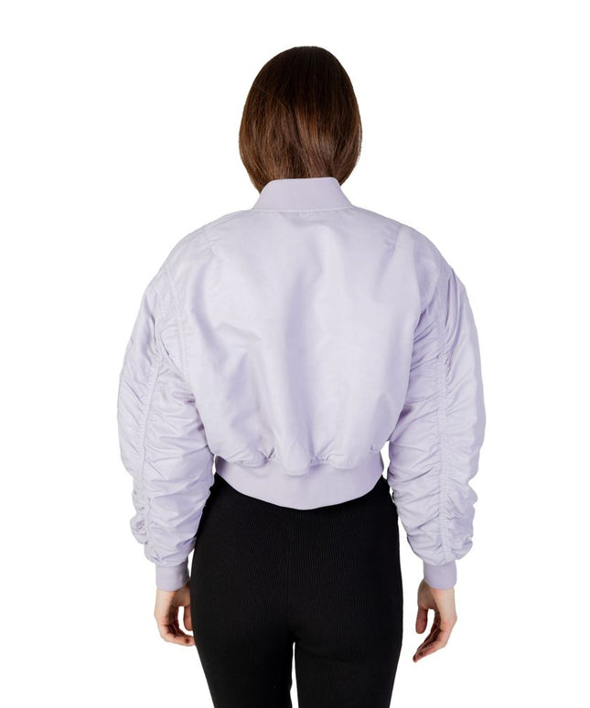 Calvin Klein Jeans Purple Polyamide Jackets & Coat