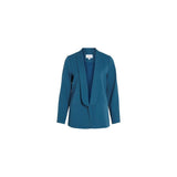 Vila Clothes Blue Polyester Blazer