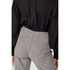 Sandro Ferrone Gray Polyester Pant