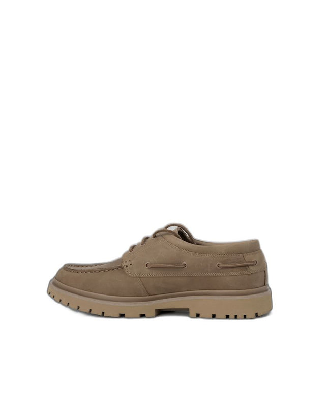 Calvin Klein Jeans Brown Leather Oxfords And Derby