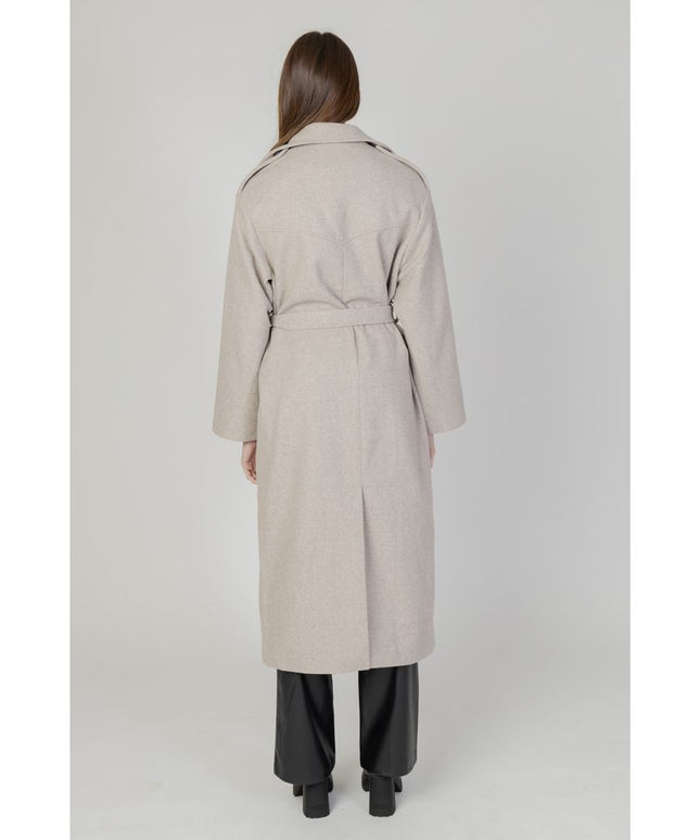 Only Beige Polyester Coat