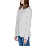 Only Beige Polyester Blazer