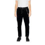 Gianni Lupo Black Cotton Pant