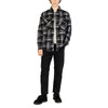 Gianni Lupo Black Polyester Jackets & Coat