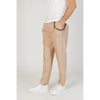 Gianni Lupo Beige Polyester Pant