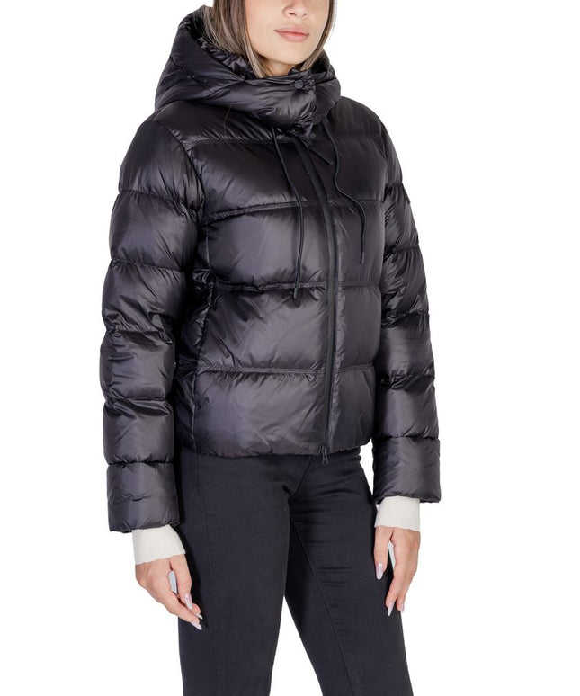 Peuterey Black Polyamide Jackets & Coat
