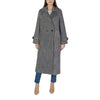 Vila Clothes Black Polyester Coat