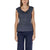 Street One Blue Viscose Tank Top