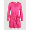 Vila Clothes Pink Polyester Short