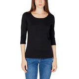 Street One Black Cotton Long Sleeve T-Shirt