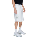 Underclub White Cotton Bermuda