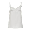 Jacqueline De Yong White Polyester Tank Top