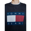 Tommy Hilfiger Jeans Black Cotton Sweatshirt