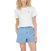 Jacqueline De Yong White Cotton T-Shirt