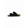 Birkenstock Black Suede Leather Sandal