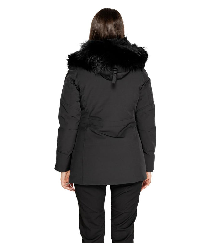 Blauer Black Polyester Parka