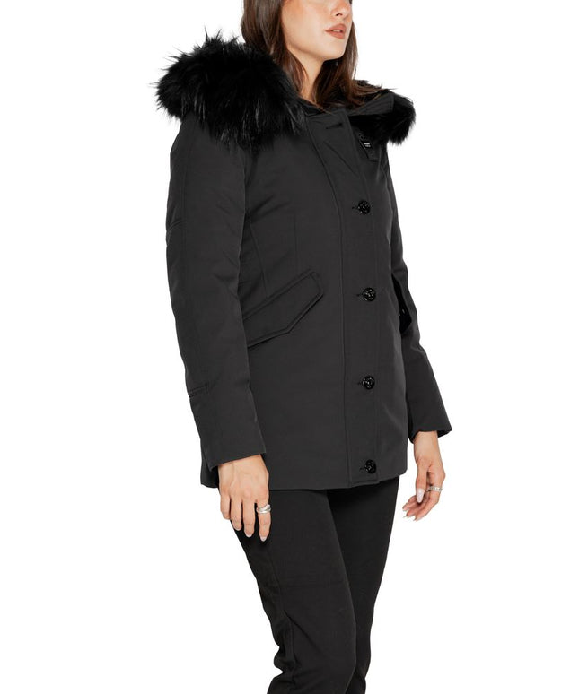 Blauer Black Polyester Parka