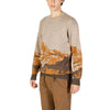 Gianni Lupo Brown Marabou Sweater