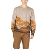 Gianni Lupo Brown Marabou Sweater