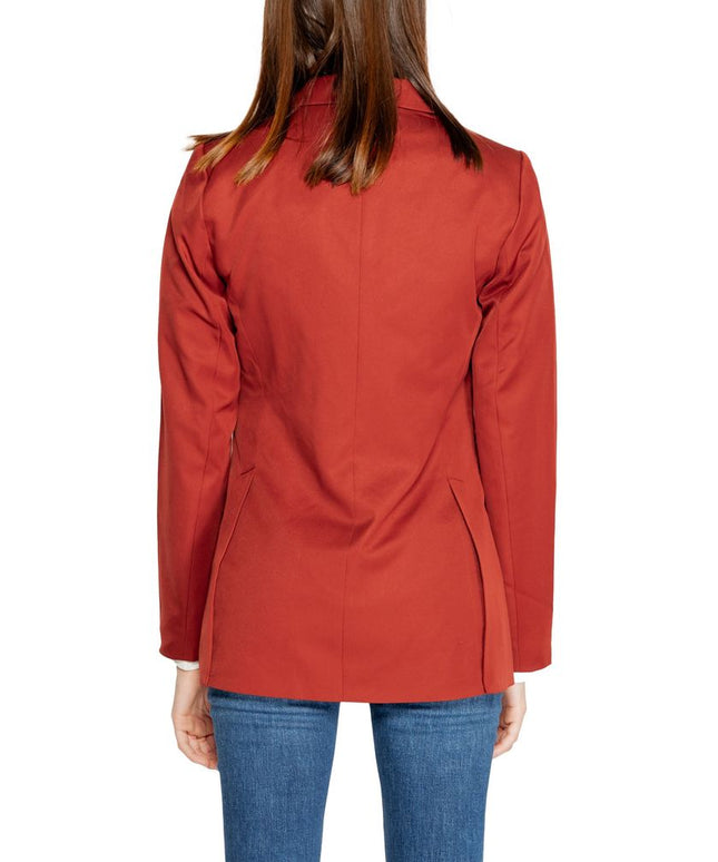 Vero Moda Red Polyester Blazer