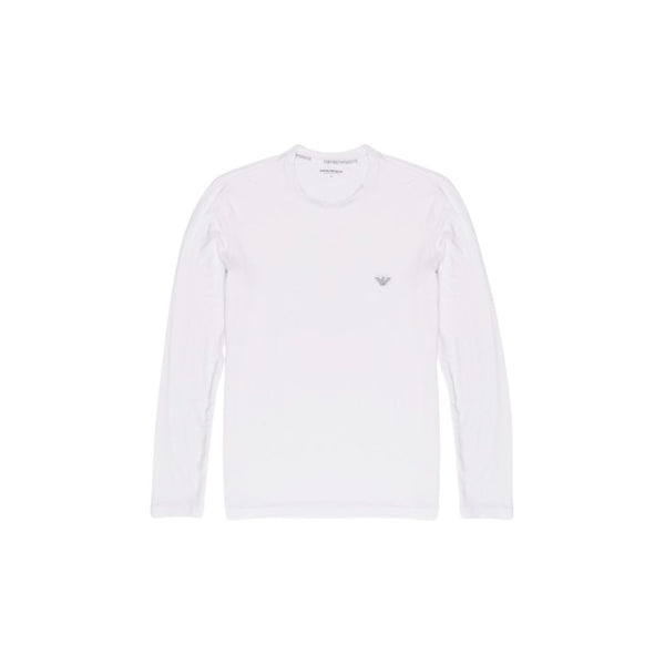 Emporio Armani Underwear White Modal Long Sleeve